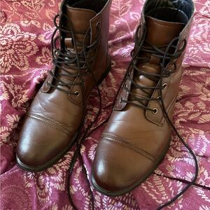 Men's Brown Leather Boots